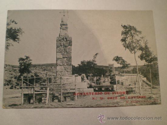 Postales: ANTIGUA POSTAL DEL MONASTERIO DE PIEDRA - Foto 1
