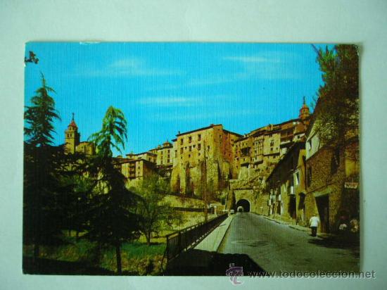 Postales: ALBARRACIN. TERUEL.N&ordm; 23. ED. SICILIA.  ESCRITA Y CIRCULADA