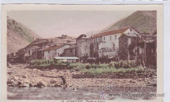 Postales: POSTAL BENASQUE DESDE EL ESERA - Foto 1