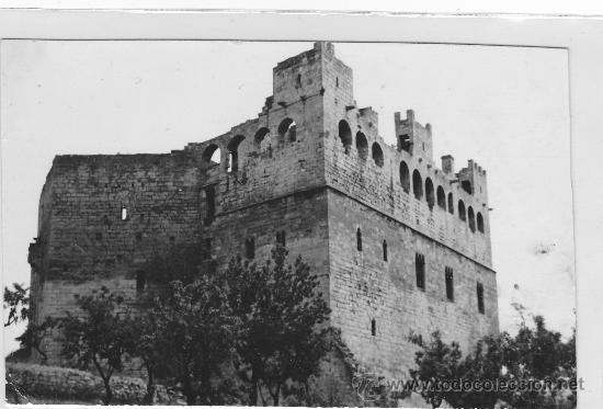 Postales: POSTAL VISTA DEL CASTILLO DE VALDERROBRES - Foto 1