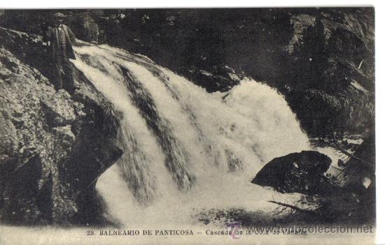 Postales: PANTICOSA (ARAGON), CASCADA DE LA COLA DE CABALLO - Foto 1