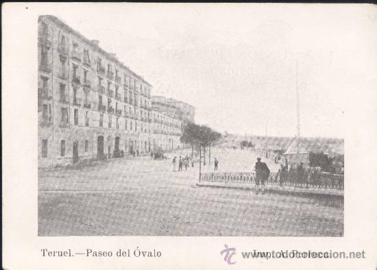 Postales: TERUEL.- PASEO DEL &Oacute;VALO - Foto 1