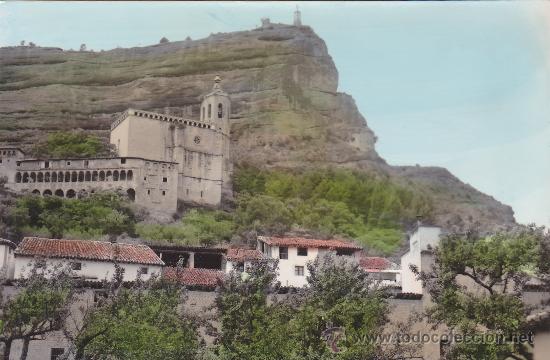 Postales: POSTAL GRAUS VIRGEN DE LA PE&Ntilde;A Y CORAZON DE JESUS - Foto 1