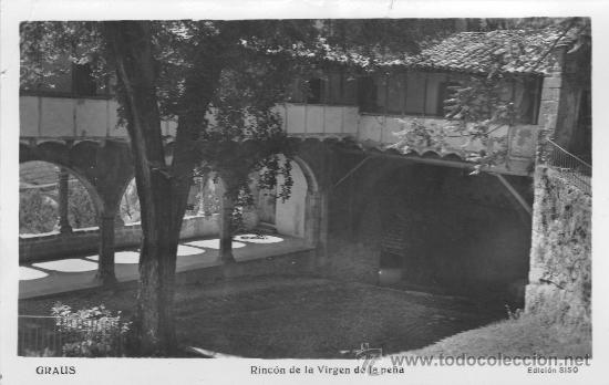 Postales: POSTAL GRAUS RINCON DE LA VIRGEN DE LA PE&Ntilde;A - Foto 1