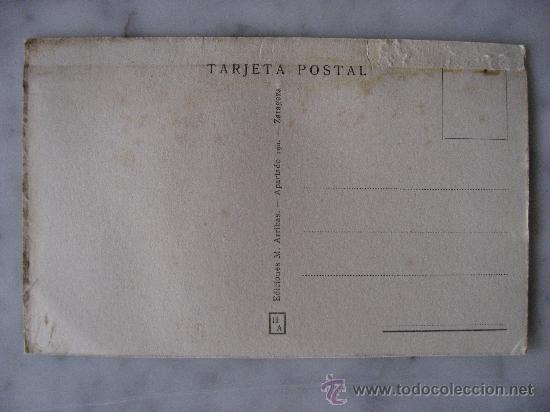 Postales: ANTIGUA POSTAL DE ZARAGOZA,RIO EBRO. - Foto 2
