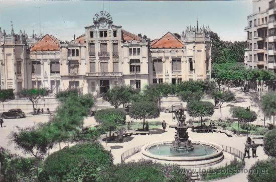 Postales: POSTAL HUESCA PLAZA DE NAVARRA - Foto 1
