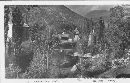 Postales: POSTAL CASTEJON DE SOS EL RUN - Foto 1