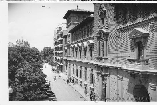 Postales: POSTAL HUESCA AVENIDA DEL GENERALISIMO - Foto 1