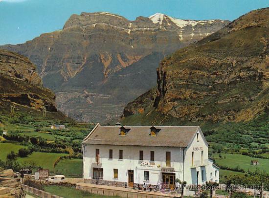 Postales: Torla, fonda Viu - Foto 1