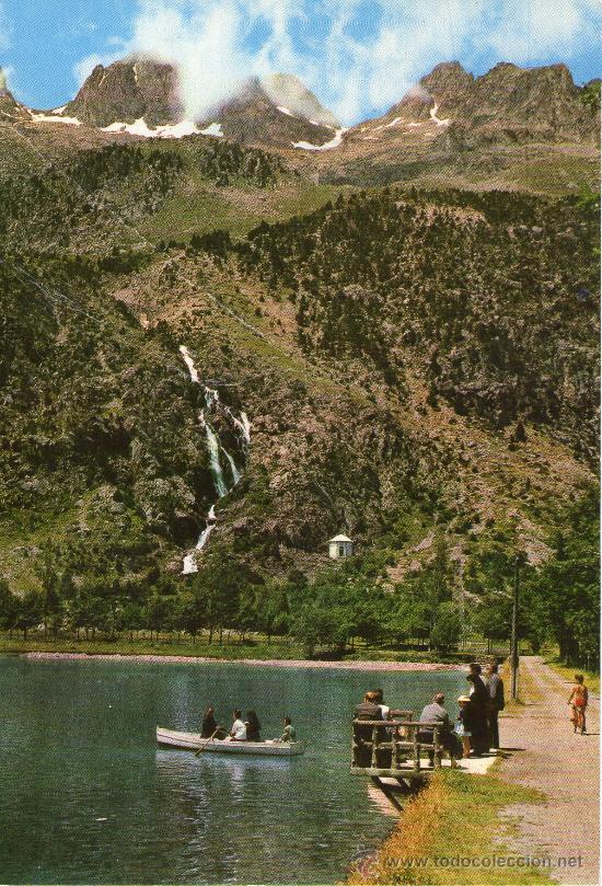 Postales: postal balneario de huesca  - de panticosa - embarcadero del lago