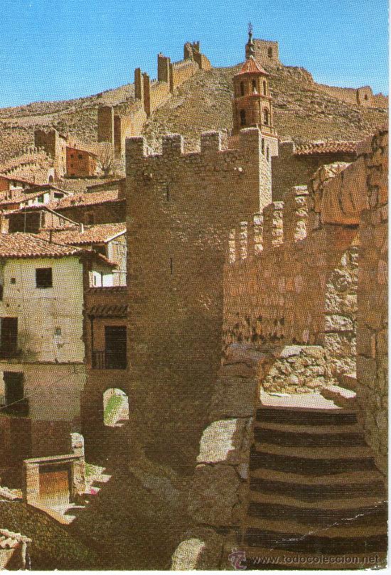 Postales: postal deteruel albarracin - monumento nacional torreon y muralla -