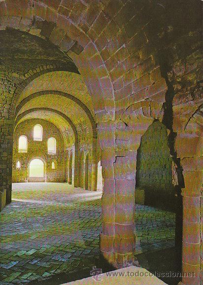 Postales: Jaca, San Juan de la Pe&ntilde;a, interior - Foto 1