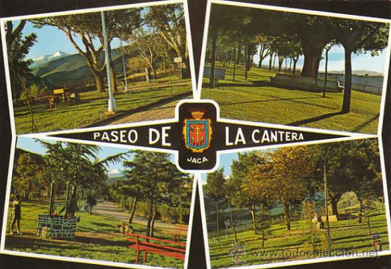 Postales: Jaca, paseo de la Cantera - Foto 1