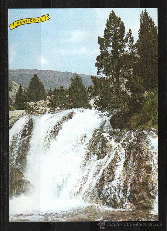 Postales: 656.- BALNEARIO DE PANTICOSA. CASCADA EN EL CAMINO DE LOS LAGOS