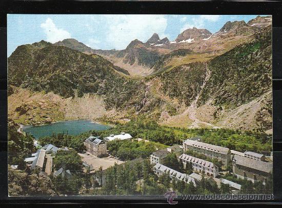 Postales: N&ordm; 3 - BALNEARIO DE PANTICOSA. VISTA GENERAL. ALTITUD 1,636 M. AL FONDO, M&Aacute;CIZO DEL ARG&Uacute;ALES Y GARMO