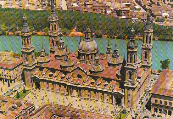 Postales: Zaragoza, templo del Pilar - Foto 1