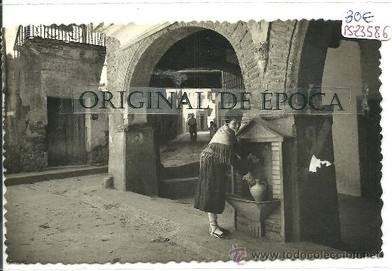 Postales: (PS-23586)POSTAL DE ESTADILLA(HUESCA)-PORCHES,AYUNTAMIENTO,FUENTE DE NAROZ Y CALLE LLENADO