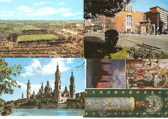 Postales: CUATRO POSTALES DE ZARAGOZA - Foto 1
