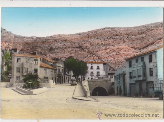 Postales: Castellote vista parcial-Laboratorios Garvilla-Zaragoza