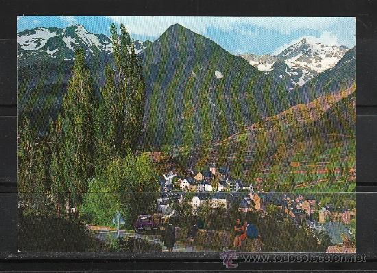 Postales: 1.- SALLENT DE GALLEGO. 1305 M. AL FONDO MACIZO DE ARGUALAS