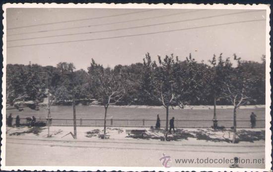 Postales: ZARAGOZA.- FOTOGRAF&Iacute;A DE  VISTA DEL EBRO DESDE LA HOSPEDER&Iacute;A DEL PILAR