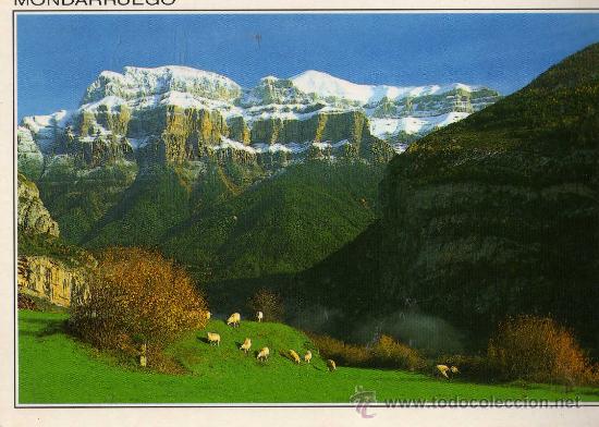 Postales: PIRINEO ARAGON&Eacute;S PARQUE NACIONAL DE ORDESA Y MONTE PERDIDO MONDARRUEGO N&ordm; 7 ED. SICILIA NUEVA