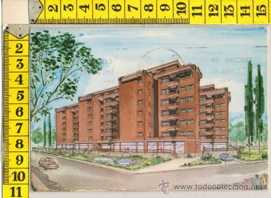 Postales: TARJETA POSTAL DE BARBASTRO VISTA PARCELA B-19 POLIGONO LA PAZ EDIFICIO HUESCA - Foto 1