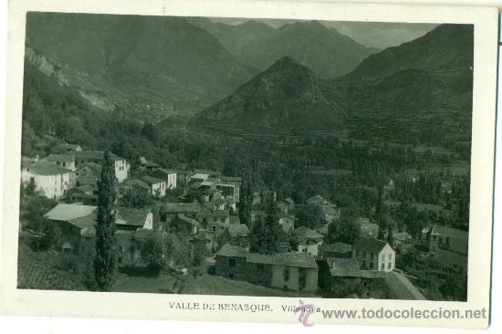 Postales: VALLE DE BENASQUE. VILLANOVA. CIRCULADA  A  AUSTRALIA EN 1949.