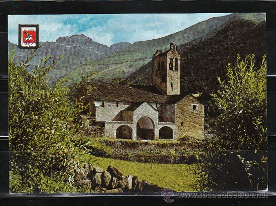 Postales: N&ordm; 422 VALLE DE BROTO. IGLESIA DE LINAS DE BROTO