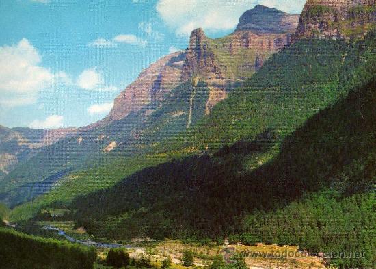 Postales: PARQUE NACIONAL DE ORDESA N&ordm; 570 TOZAL DEL MALLO Y CIRCO DE SOLARONS FARDI SIN CIRCULAR