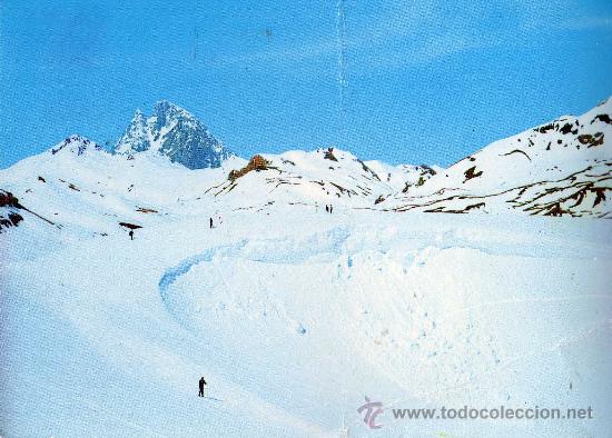 Postales: SALLENT DE GALLEGO 2063 EL FORMIGAL PISTAS EDICIONES ARRIBAS ESCRITA SIN CIRCULAR