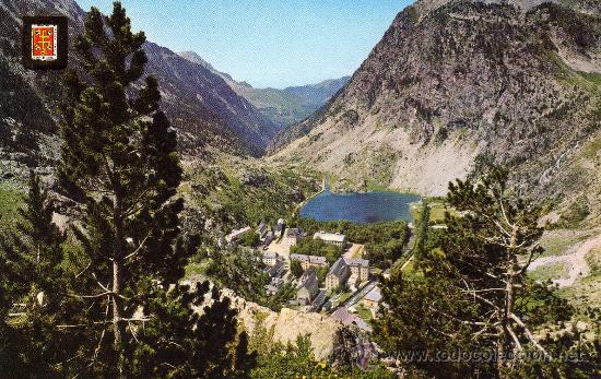 Postales: PIRINEO ARAGON&Eacute;S N&ordm; 8 BALNEARIO PANTICOSA VALLE DE TENA VISTA PANOR&Aacute;MICA SIN CIRCULAR