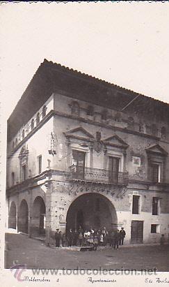 Postales: POSTAL VALDERROBRES AYUNTAMIENTO - Foto 1