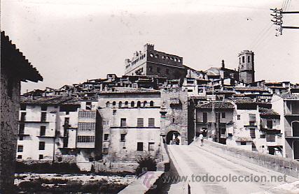Postales: POSTAL VALDERROBRES PUENTE - Foto 1