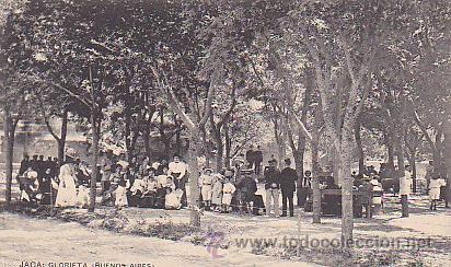 Postales: POSTAL JACA GLORIETA BUENOS AIRES - Foto 1