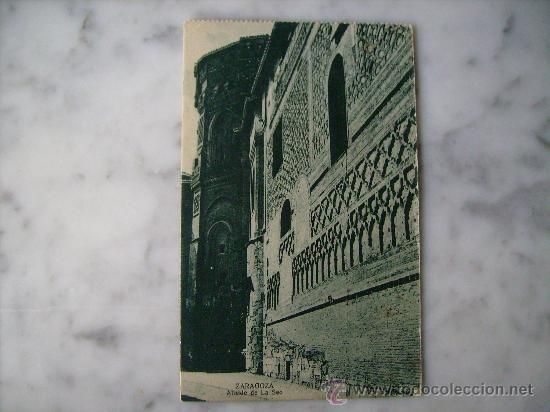 Postales: ZARAGOZA,ABSIDE DE LA SEO. - Foto 1