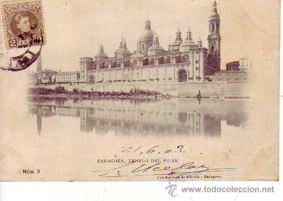 Postales: 3 zaragoza - templo del pilar - Foto 1