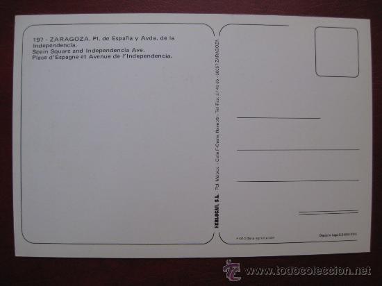 Postales: POSTAL ZARAGOZA - Foto 2