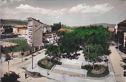 Postales: POSTAL JACA ESCALINATA PASEO Y GRAN HOTEL - Foto 1