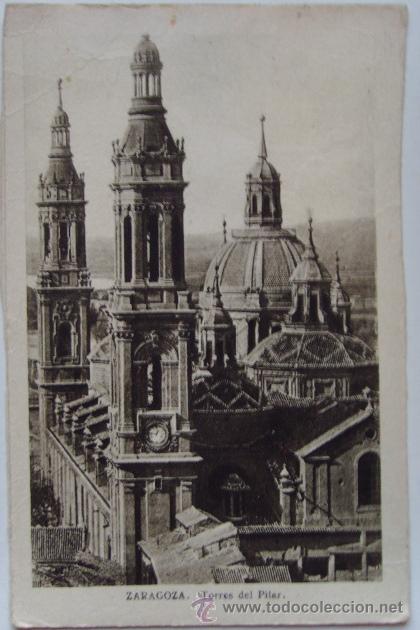 Postales: ZARAGOZA Torres del Pilar - Foto 1
