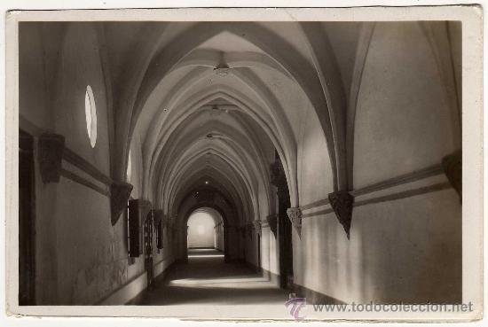 Postales: POSTAL DEL MONASTERIO DE PIEDRA - ZARAGOZA - CLAUSTRO - Foto 1