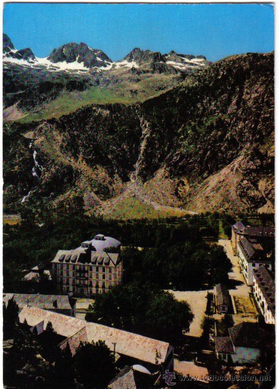 Postales: POSTAL DEL BALNEARIO DE PANTICOSA (HUESCA)  PANOR&Aacute;MICA (SIN CIRCULAR)