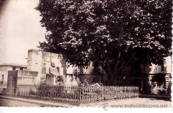 Postales: GRAUS - HUESCA - MONUMENTO A D. JOAQUIN COSTA - Foto 1