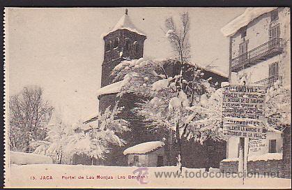 Postales: POSTAL JACA PORTAL DE LAS MONJAS - Foto 1