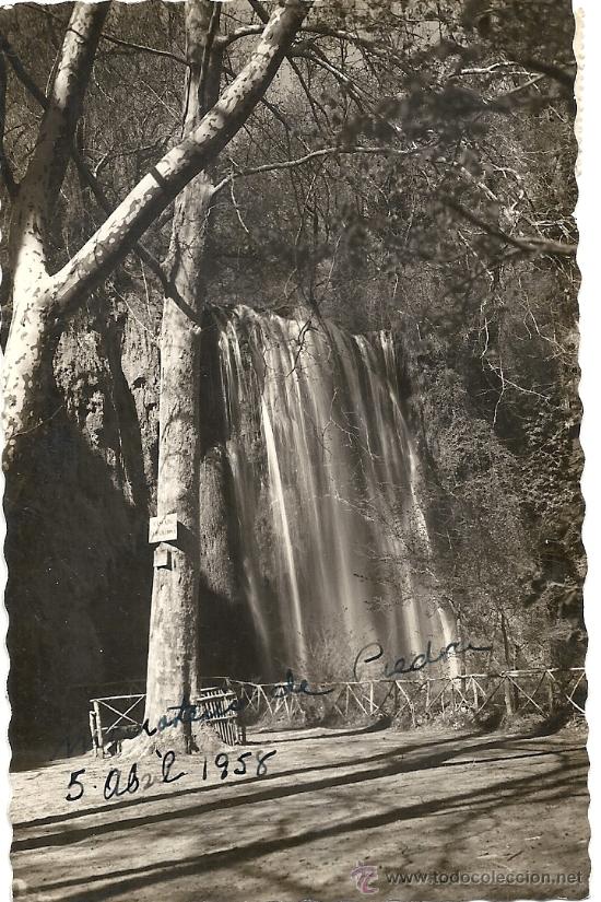 Cartoline: MONASTERIO DE PIEDRA, CASCADA CAPRICHOSA N&ordm; 13 . EDICIONES GARCIA GARRABELLA