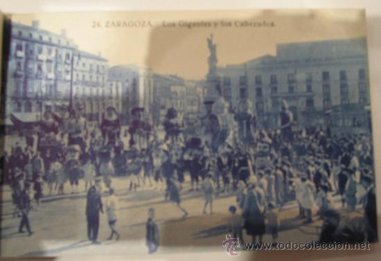 Postales: CARNET POSTAL ZARAGOZA. SEGUNDA SERIE - Foto 2