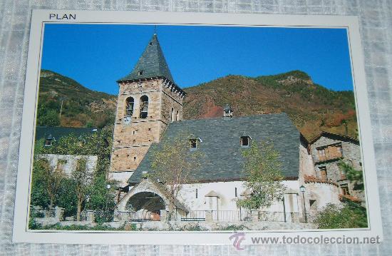 Postais: plan  (iglesia de Plan) Pirineo Aragones
