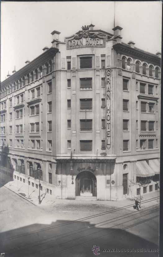 Postales: ZARAGOZA.- GRAN HOTEL
