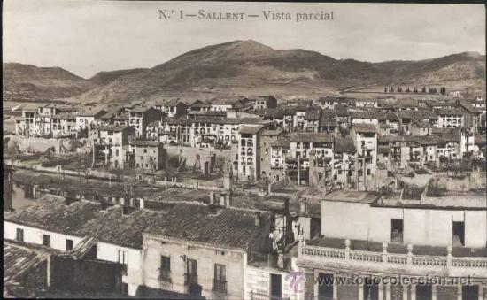 Postales: SALLENT (HUESCA).- VISTA PARCIAL - Foto 1