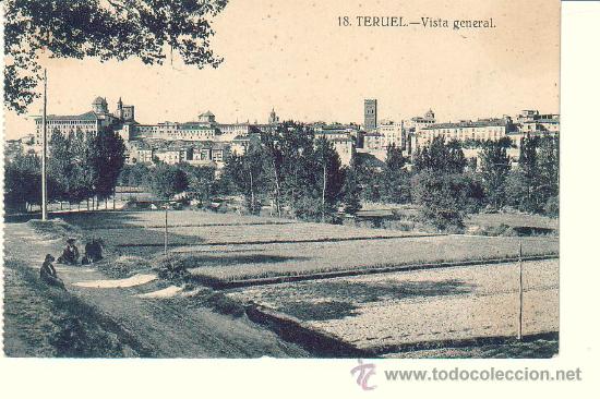 Postales: TERUEL.- VISTA GENERAL